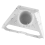 3 Pipe Adapter Pole Mount Roof Mounting Connectors Plate for Standard Dish 5