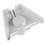 3 Pipe Adapter Pole Mount Roof Mounting Connectors Plate for Standard Dish 4