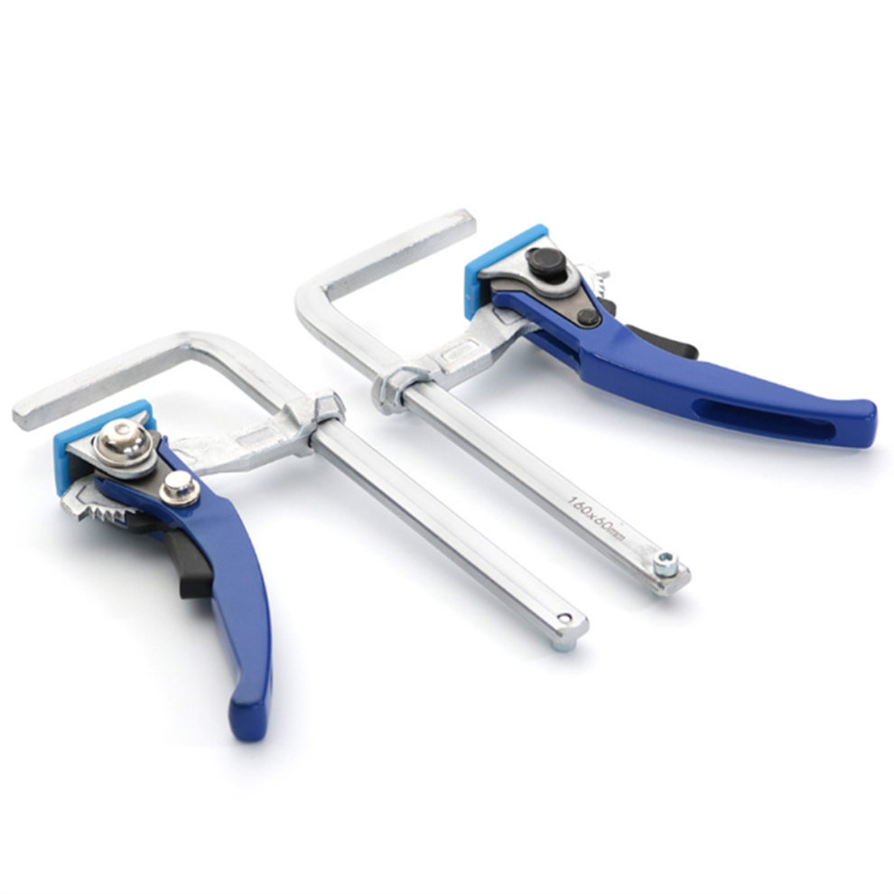 Quick Release Ratchet Dovetail Clamp F Woodworking Clamping For Joinery Work Track 2Pcs 4853680467054