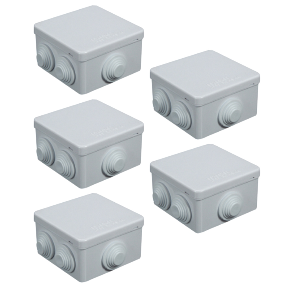 White Connection Cable Branch Diy Waterproof Ip65 Power Case Junction Box Indoor Wire Shell Electric Control Boxes 4853680473161