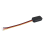 DC3-24V Mini Penetrable Microwave Radar Motion Sensor Switch - Auto Light on/Off, 30s Delay, for Closet, Corridor Black 1