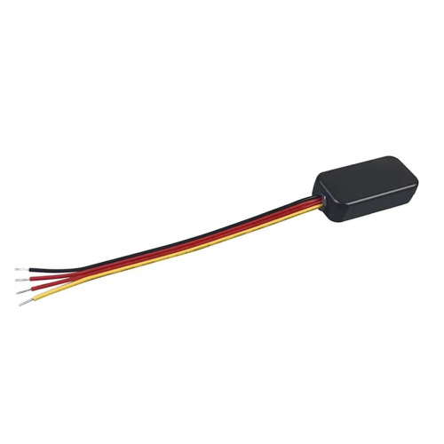 DC3-24V Mini Penetrable Microwave Radar Motion Sensor Switch - Auto Light on/Off, 30s Delay, for Closet, Corridor Black