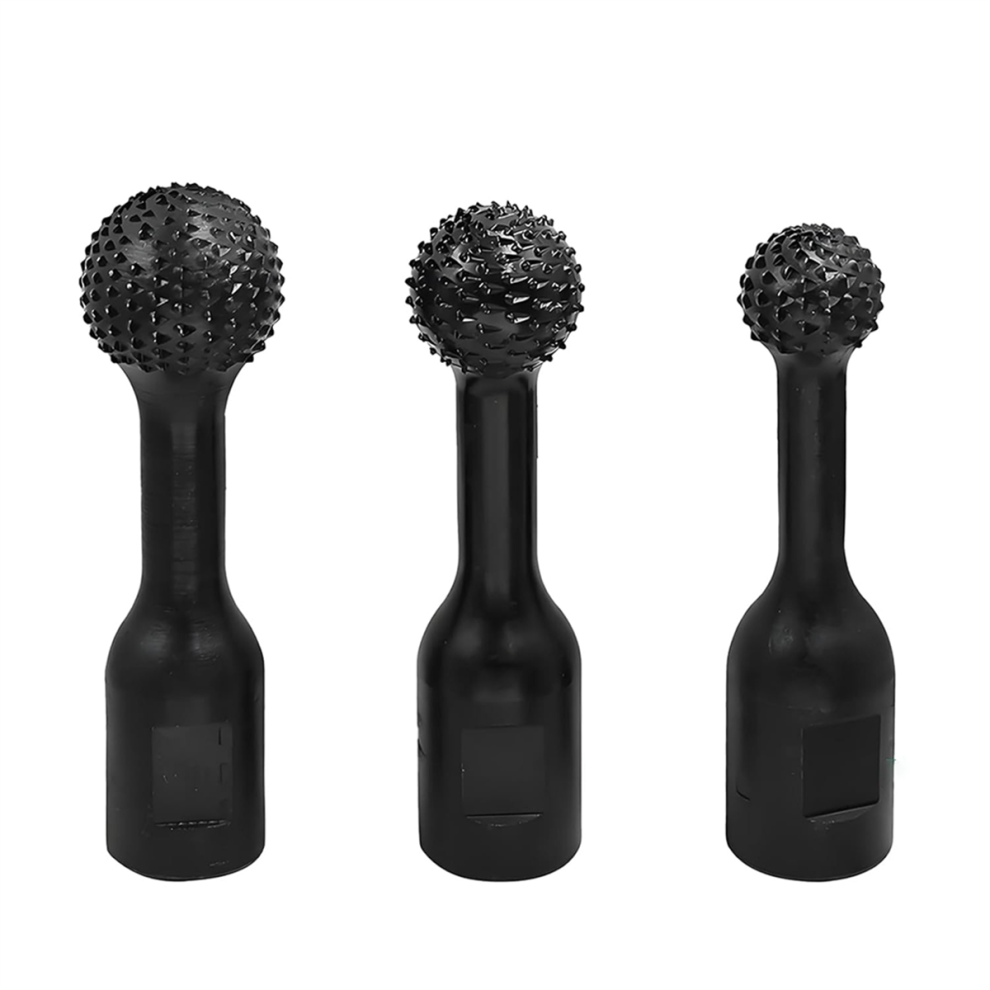 3 Pcs Angle Grinder Grinding Head For 1/2 Gouge Attachments Spherical Carving Engraving 4853680474892
