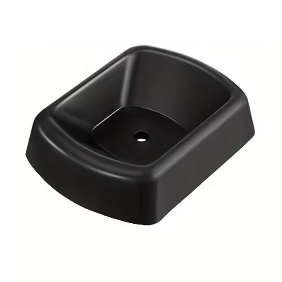 Jack Wheel Chock Heavy Duty Reinforced Rubber Caster Dock Stopper For Caravan Trailer Stabilizer 4853680474489