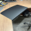 Clamp-on Corner Desk Connector Sleeve Plate, L Platform Extender Attachment, Mat - Black 9