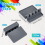 2PCS Silicone Paint Brush Holders, Rectangular Organizer with 4 Slots for Drawing Artists Thick Drying Rest 4