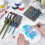 2PCS Silicone Paint Brush Holders, Rectangular Organizer with 4 Slots for Drawing Artists Thick Drying Rest 5