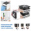 Semiconductor Cooling System 12V Refrigeration Thermoelectric Cooler for Mini Refrigerator 8