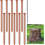 10pcs Copper Nails for Killing Trees Stump Root, 3.15 Inch Long Pure Bulk with Drill, Removal Spikes 1