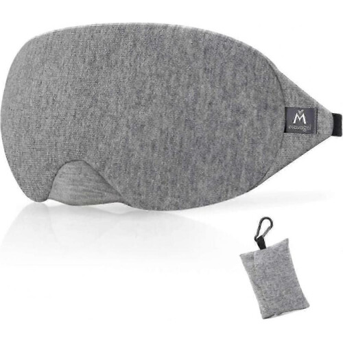 Mavogel Cotton Sleep Eye Mask - Light-blocking Night Mask for Men and Women