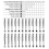 25 In1 Precision Screwdriver Torx Screwdrivers Tool Set for Mobile Phones Bits, Magnetic 6