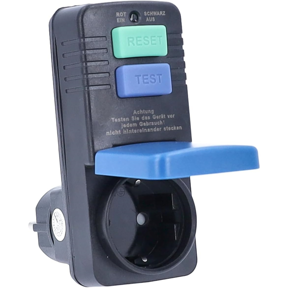 Personal Safety Protection Adapter Plug Prcd Socket Fi Circuit Breaker Connector 30Ma For Anti- Eu 4853680480541