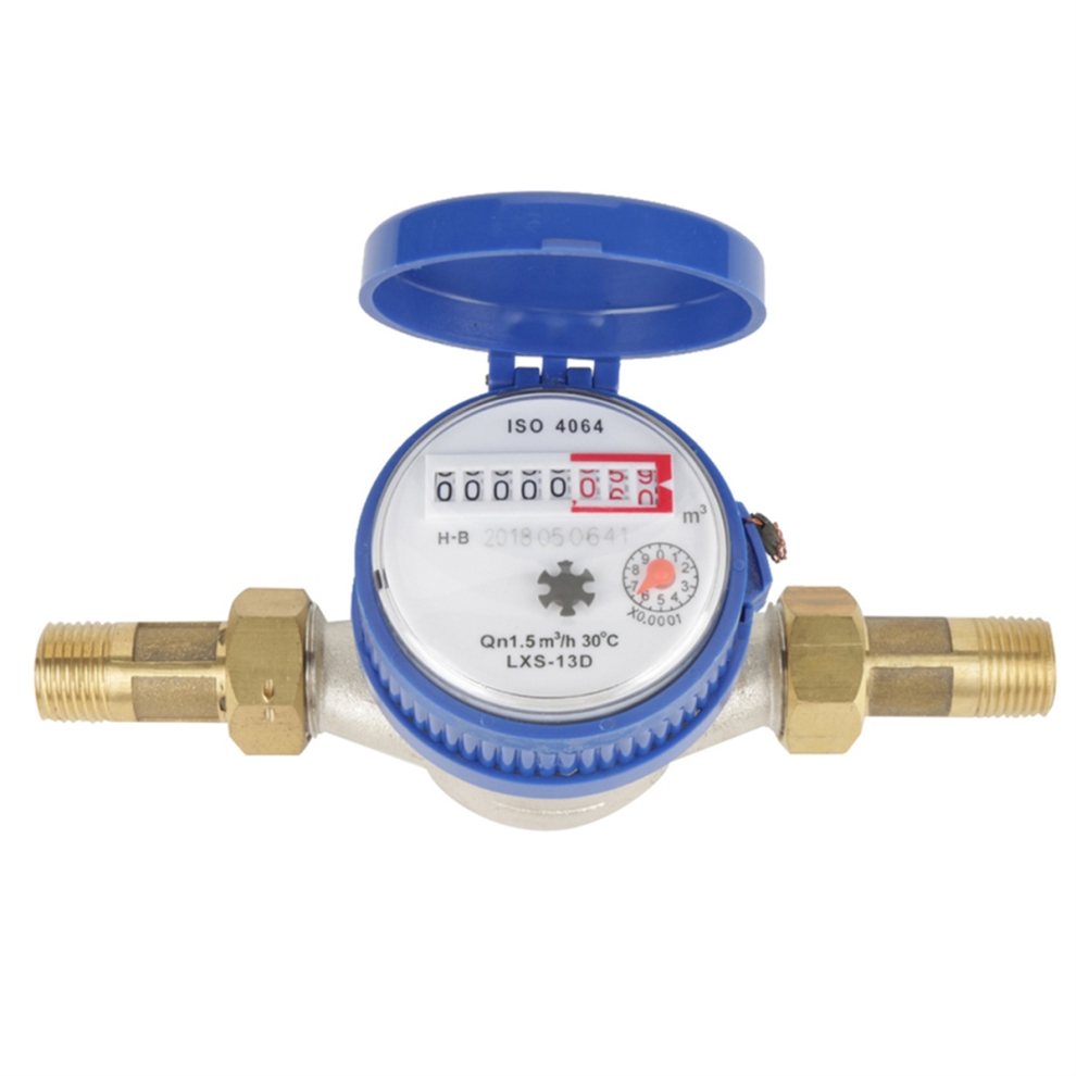 15Mm 1/2 Inch Cold Water Meter With Fittings Home 4853680484815