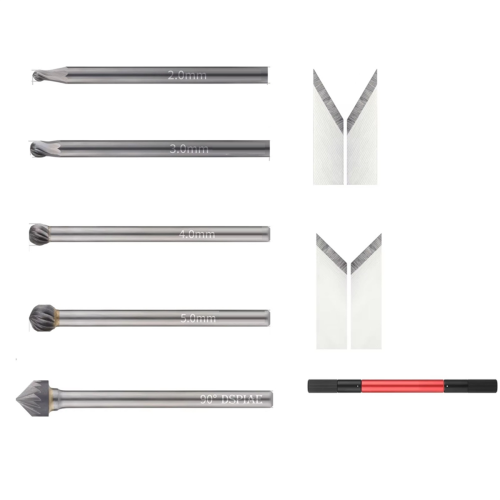 AT-CT "I-Deal" Plastic Chamfering Tool Round Hole Expansion Drill Chamfer for Model Making Hobby DIY Tools 1