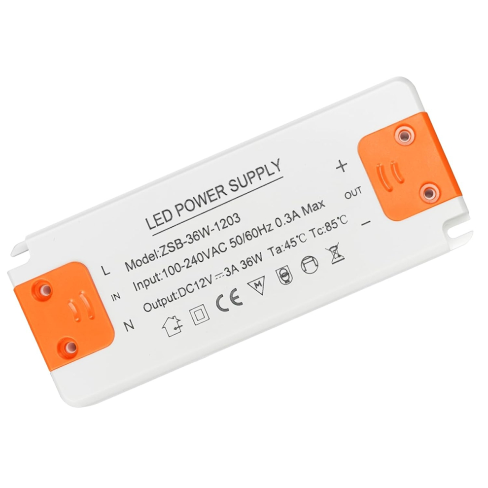 Led Transformer 12V Power Supply,Transformer 230V To Led,36W 3A Driver Transformer, Low Voltage 4853680483160