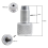 12g CO2 Converter Adapter M16x1.5 Threads Saver for 88G 90G Silver 6