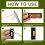 Metal Doorbell Push Button, Wall Mounted Door Bell LED Lighted Wired 5