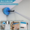 Rotatable Angle Adaptor for Threaded Extension Pole Attachments Adapter 3