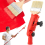 Multi-Angle Paint Brush Extender with Brush, Extension Pole Attachments for Painting Roller, Paints Edger Tool 3