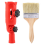 Multi-Angle Paint Brush Extender with Brush, Extension Pole Attachments for Painting Roller, Paints Edger Tool 2