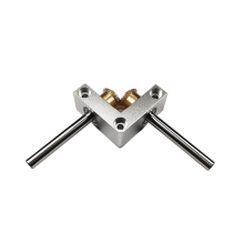 Angle Steering 90 Degree Micro-Steering -Right Commutator 1:1 Transmission Bevel Gear (5mm to 5mm Shaft)