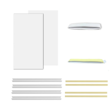 Window Air Conditioner,Side Insulated Foam Panel, Summer/Winter Heat and Draft Insulating,Full Surround Insulation