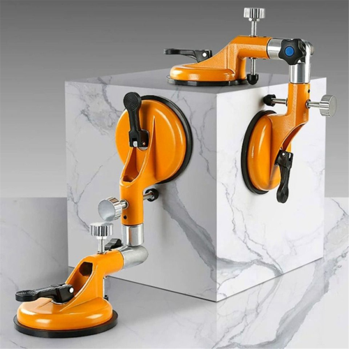 Double Claw Tile Splicer Suction Cup Heavy-Duty Pulling and Aligning Flat Surfaces Laying Tools Angle Adjustable 2