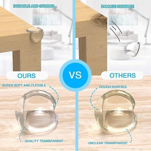 10 Pack Transparent Premium corner protector and edge protector for children 1