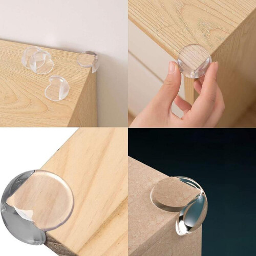 10 Pack Transparent Premium corner protector and edge protector for children 2