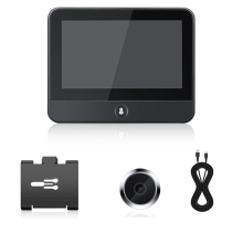 Tuya Smart Wifi Radar Door Peepholes Camera PIR Motion Detection Video Doorbell Mini Viewer Home