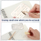 6PCS 2 Styles Stainless Steel Erasing , Eraser Shield Template Drawing Drafting Tools 5