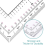 5 Inch Map Protractor Utm/Mgrs Coordinate Scale Perfectly Cut Land Navigation 3