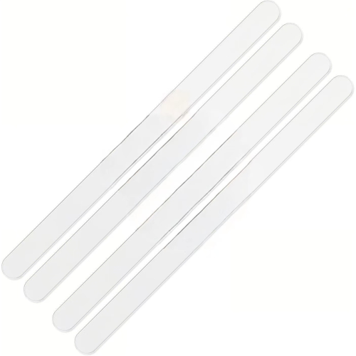 4PCS Replacement Strips for Bedsheet Holder, Straps Compatible with Most Lock Sheet Holders(Clear)