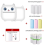 Portable Bluetooth Thermal Inkless Label Maker Printer Mini Sticker 3