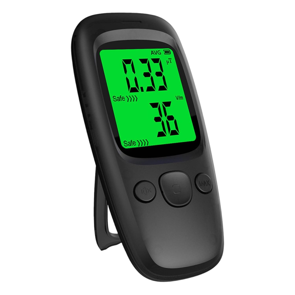 Nuclear Radiation Detector Lcd Display Geiger Counter With Average/ Mode And Smart Alarm Saudism