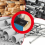 20PCS Titanium Oscillating Saw Blades Metal Cutting, Universal Multitool for Wood Plastics Metal,Tool Kits 6
