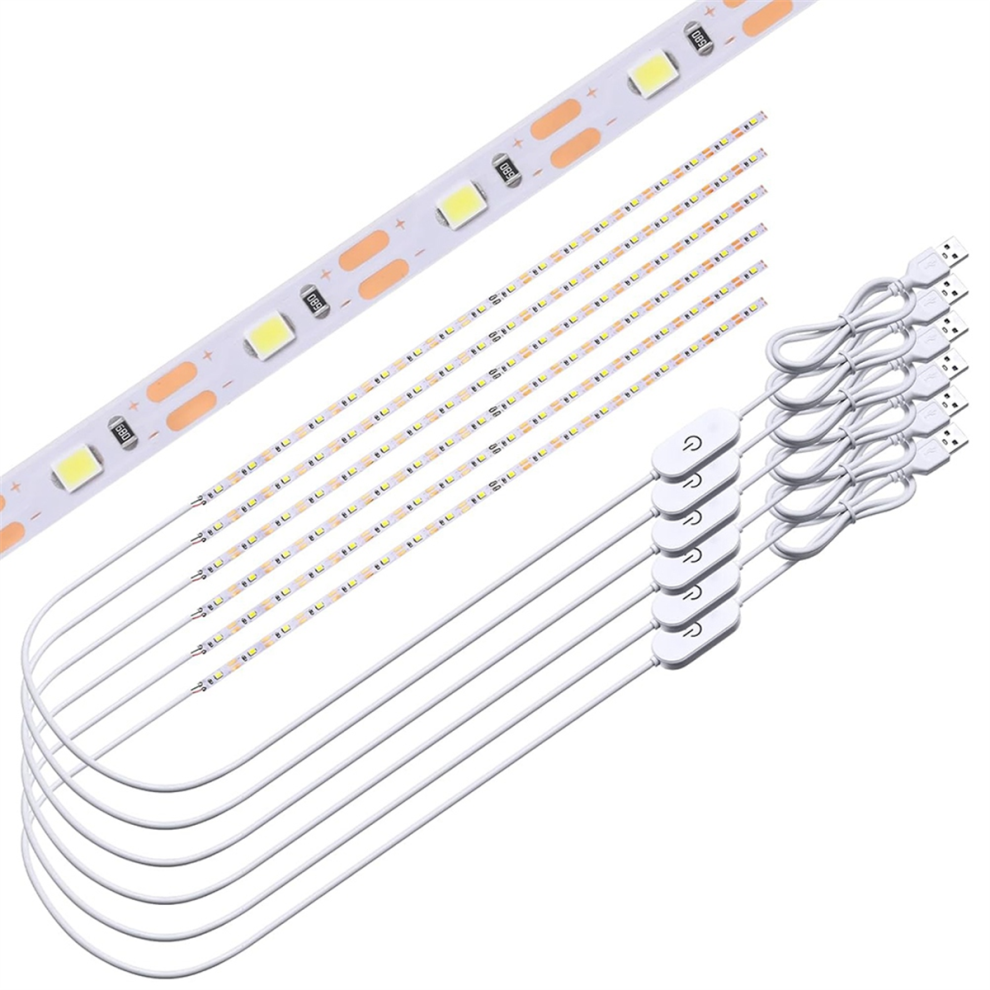 6 Pack Sewing Machine Light Strip with Touch Dimmer, 11.8 Inch Lights LED 108 LEDs-image-OPC-PJ8DNDX-NEW