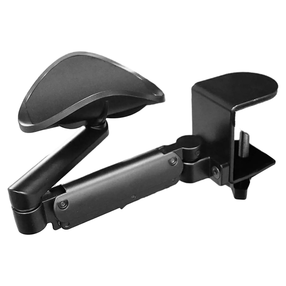 Adjustable Metal Arm Support Rest for Computer Desk 5-Level Height Alleviate Fatigue and Improve Work Efficiency-image-OPC-PJ8DNR9-NEW