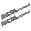 2 Pcs Spring-Loaded Screw Holder Bit, Anti-Drop Screwdriver Single-Hand Operation Bit for Electricians 2