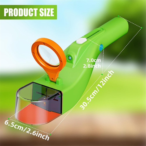 Bug Vacuum Insect Catcher, Spider Catcher with LED Light,Insect Suction Machine for Cockroaches B 2