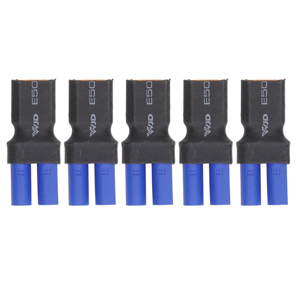 5Pcs Ec5 To Xt60 Adapter Rubber Plastic Copper 9121376969805