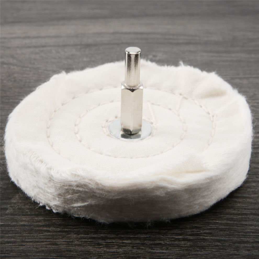 4Inch 100Mm Cloth Polishing Mop Wheel Pad For Power/Battery Drill Buffing Grinder 4851170489418