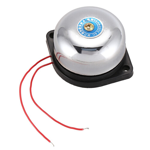 55mm Diameter Fire Alarm Electric Gong Bell AC 220V 2