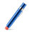 1 pcs Black Aluminum alloy Chalk Keeper Holder (blue) 1