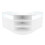 Comptoir de Ventes Verouillables en MDF Blanc à LED Ensemble Theseus B900 LM60 1