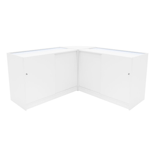 Theseus LED Verkaufstheken-Set LM60 + B1200 (2 Stück) – Weiß 2