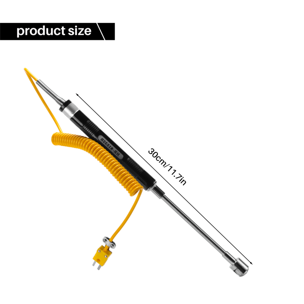 Saudism -81532B -50 To 500Deg/C K Type Handheld Thermocouple Probe For Measuring The Temperature