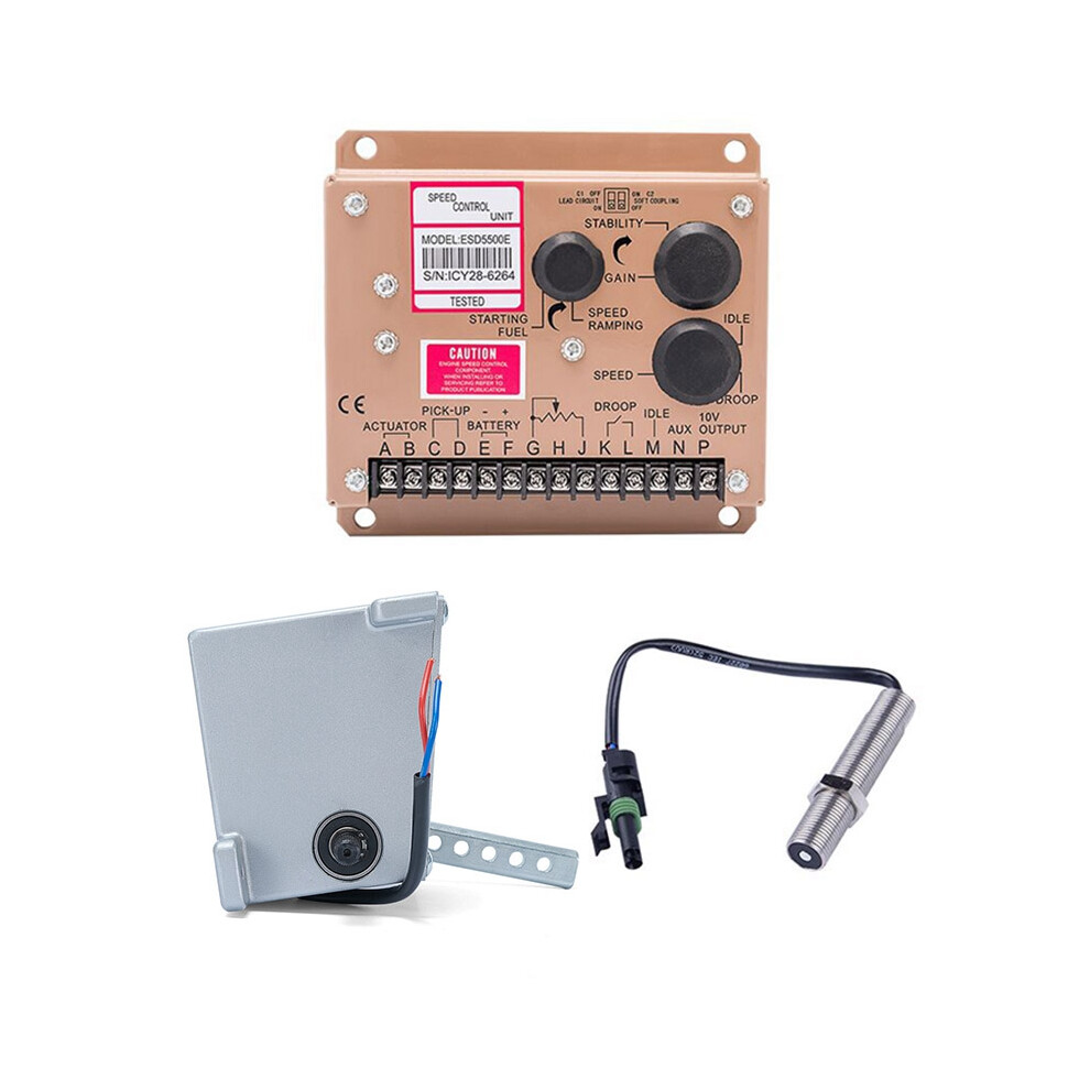 Actuator Adc120 Generator Governor 1Set 3034572 Pickup Sensor Esd5500e Speed Controller-12V 4851170499189