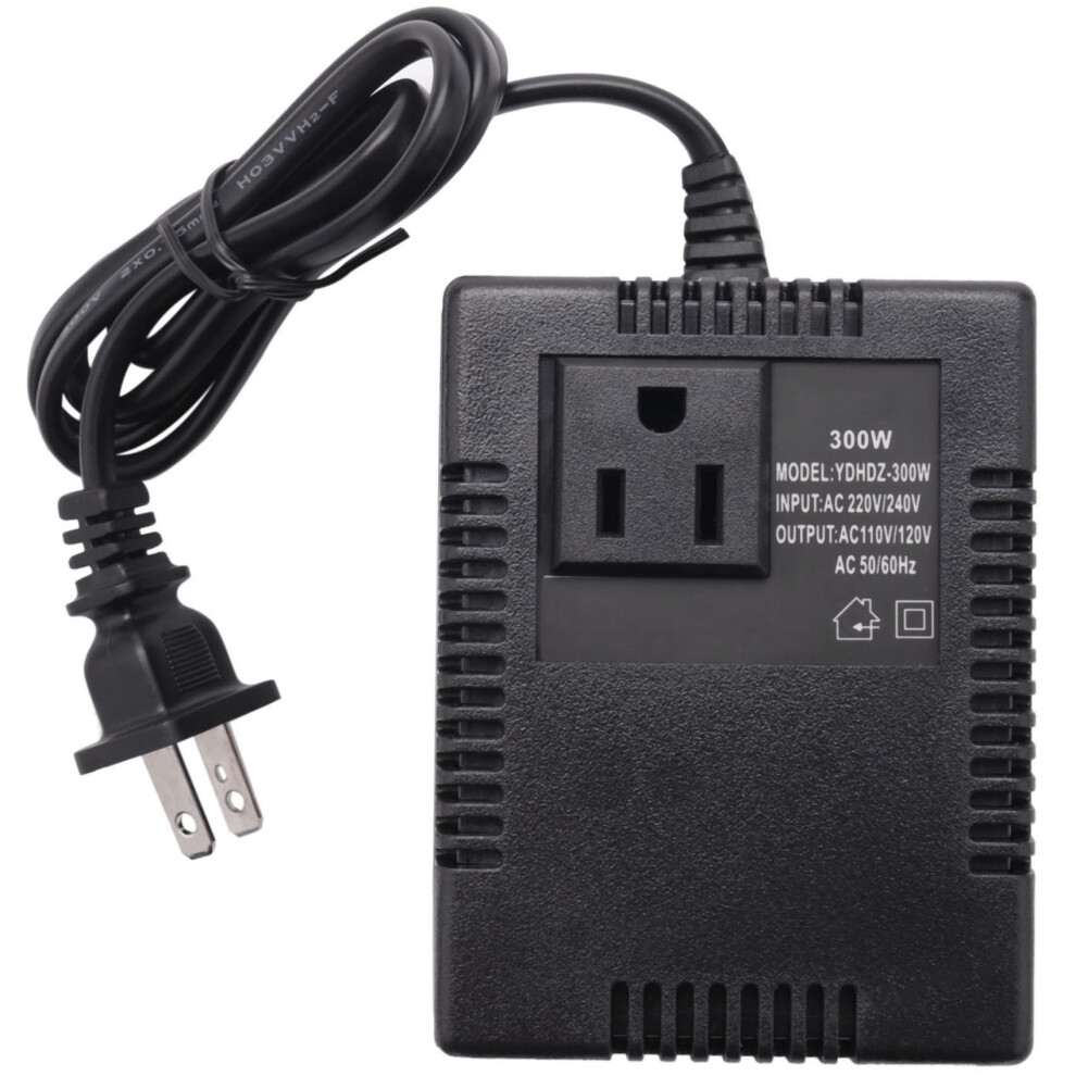 300W 220/240V To 110/120V Ac Travel Voltage Transformer Converter Us Plug 4851170405890