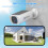 ANRAN CCTV Wireless Security Camera 3MP Home WiFi Solar Powered Audio Outdoor 13